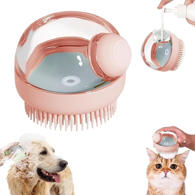 Gentle Massage & Bath Brush - Pawsitive Cuddles