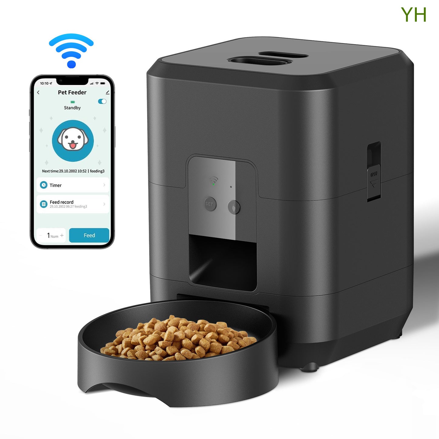 Remote Control, Timed & Measured Feeder - Pawsitive Cuddles