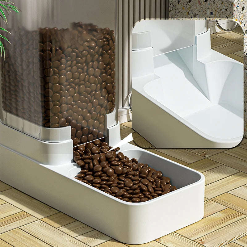 Gravity Food & Water Station for Cats and Dogs - Pawsitive Cuddles