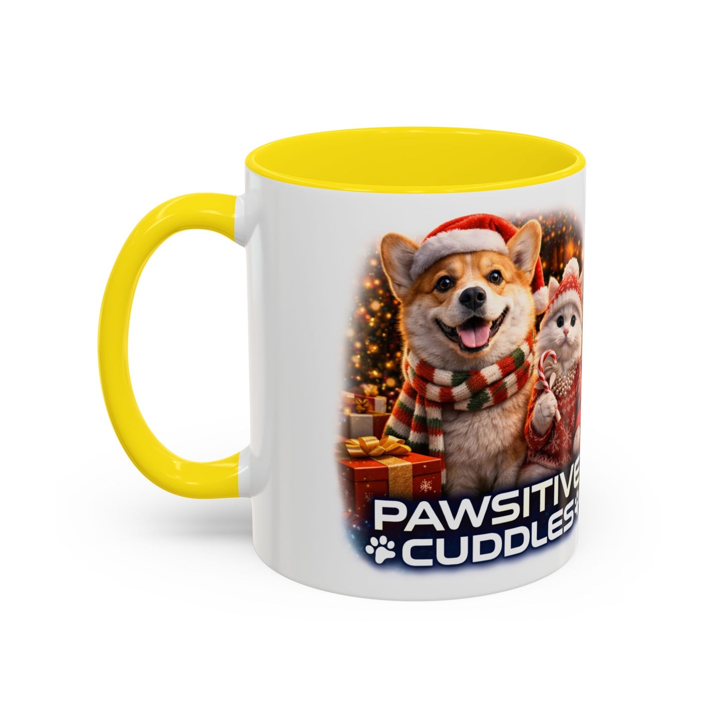 Holiday Pawsitive Cuddles Coffee Mug