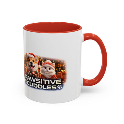 Holiday Pawsitive Cuddles Coffee Mug