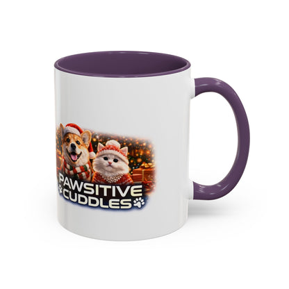 Holiday Pawsitive Cuddles Coffee Mug
