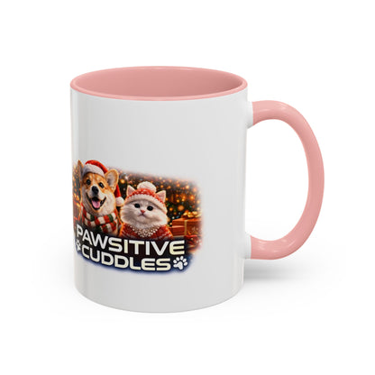 Holiday Pawsitive Cuddles Coffee Mug