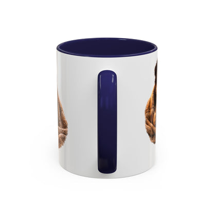 Cozy Pets Coffee Mug — Cat & Dog Snuggled with Hot Cocoa Accent Mug (11/15 oz)