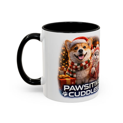 Holiday Pawsitive Cuddles Coffee Mug