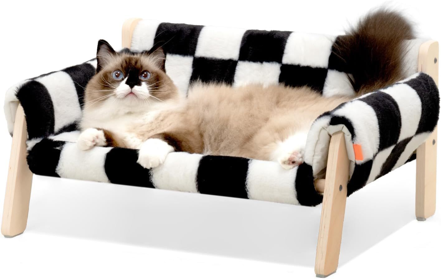 Sturdy 15kg Cat Sofa with Removable Washable Cover - Pawsitive Cuddles