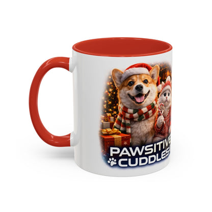 Holiday Pawsitive Cuddles Coffee Mug