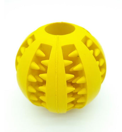 Interactive Rubber Dog Ball - Pawsitive Cuddles