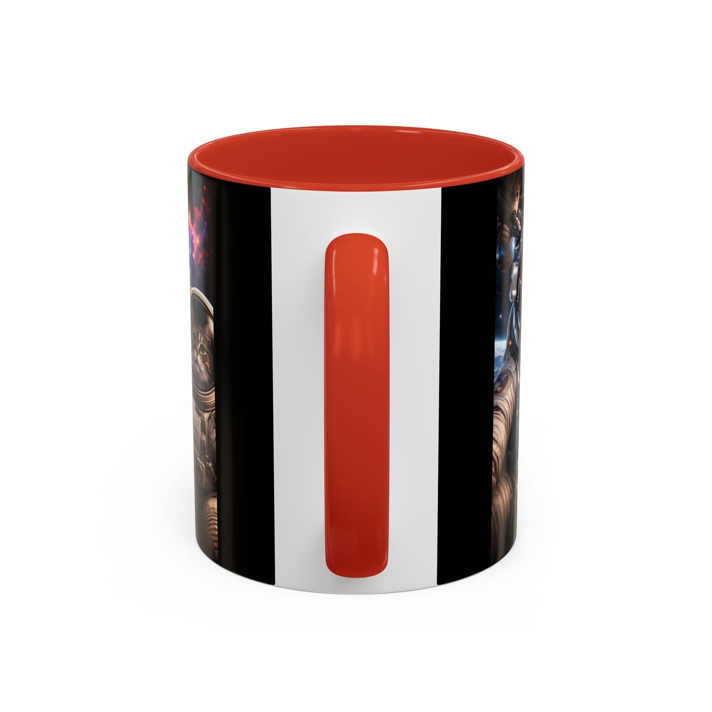 Space Pals Coffee Mug – Astronaut Dog & Cat Galaxy Accent Mug (11/15 oz)