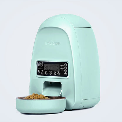 Timed Food Dispenser for Cats & Dogs with Portion Control - Pawsitive Cuddles