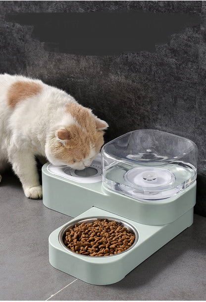 Anti-Spill Pet Feeding Station for Cats & Small Dogs - Pawsitive Cuddles