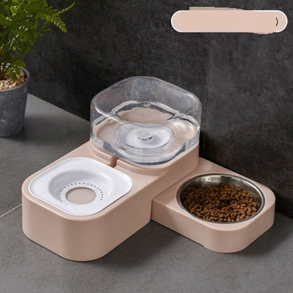 Anti-Spill Pet Feeding Station for Cats & Small Dogs - Pawsitive Cuddles
