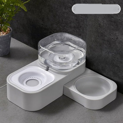 Anti-Spill Pet Feeding Station for Cats & Small Dogs - Pawsitive Cuddles