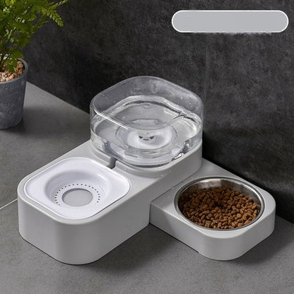Anti-Spill Pet Feeding Station for Cats & Small Dogs - Pawsitive Cuddles