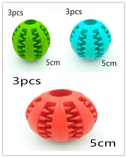 Interactive Rubber Dog Ball - Pawsitive Cuddles