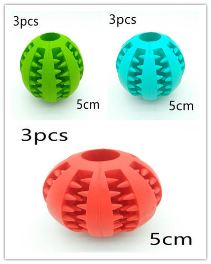 Interactive Rubber Dog Ball - Pawsitive Cuddles