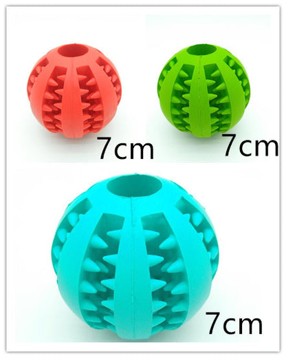 Interactive Rubber Dog Ball - Pawsitive Cuddles