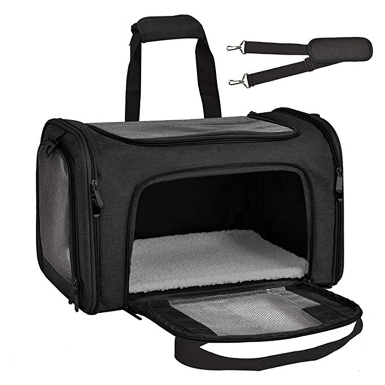 Portable One-Shoulder Pet Carrier Bag - Pawsitive Cuddles