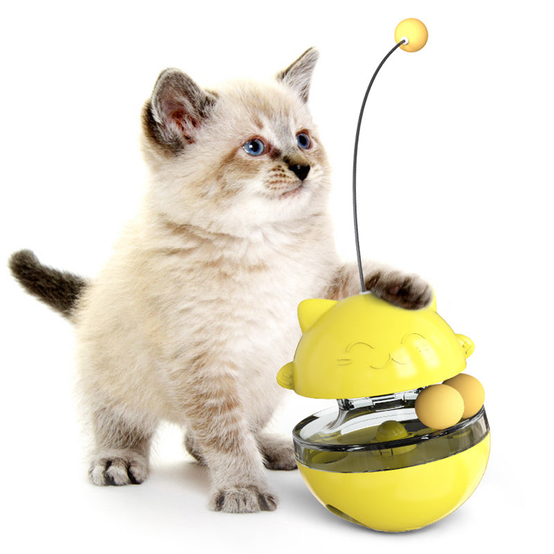 Self-Balancing Anti-Boredom Pet Toy - Pawsitive Cuddles