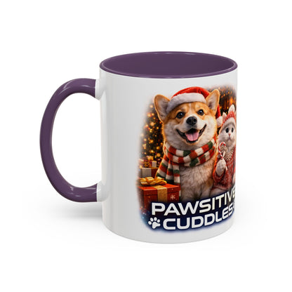 Holiday Pawsitive Cuddles Coffee Mug