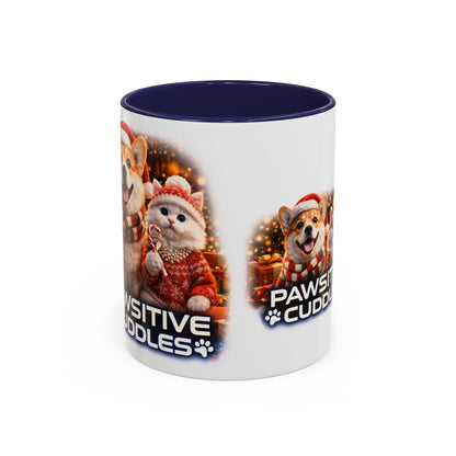 Holiday Pawsitive Cuddles Coffee Mug