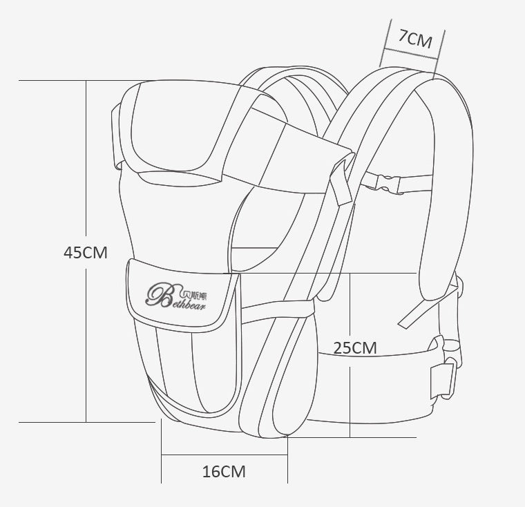 Double Shoulder Baby Carriers  Mother and Child Travel - Click Mart