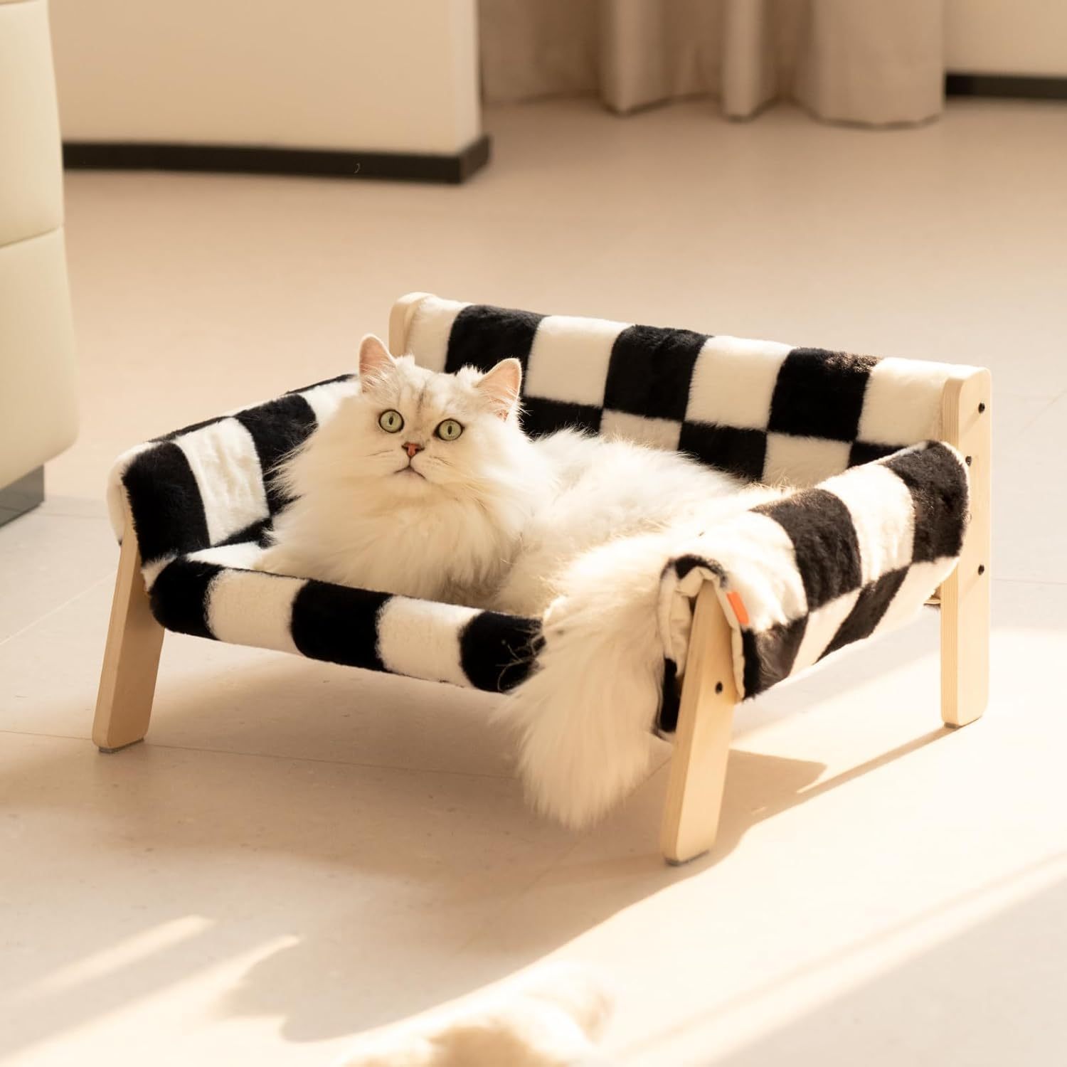 Sturdy 15kg Cat Sofa with Removable Washable Cover - Pawsitive Cuddles