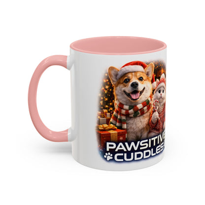 Holiday Pawsitive Cuddles Coffee Mug