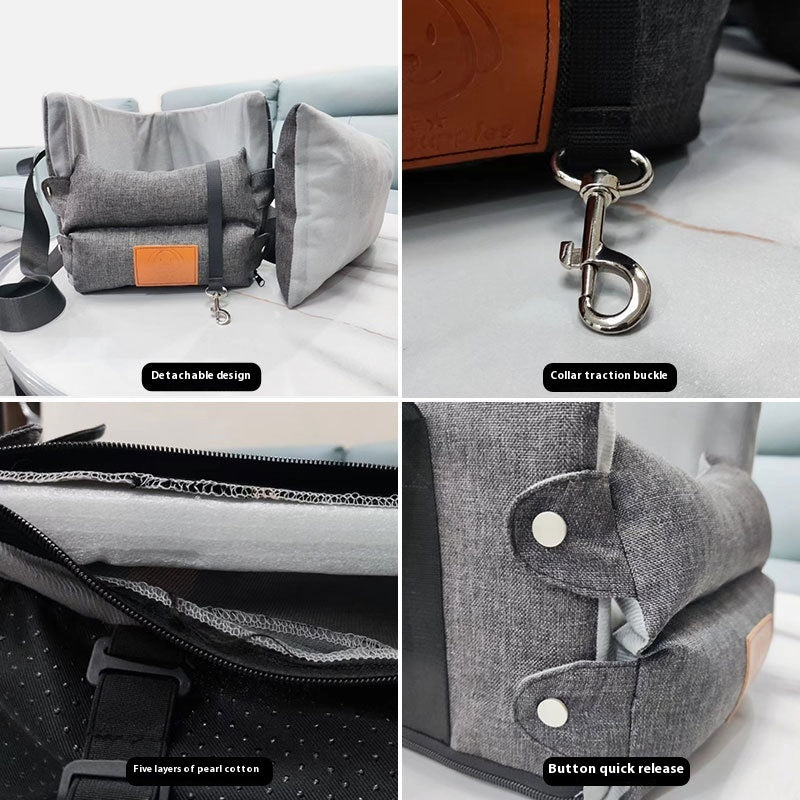 Travel-Friendly Pet Bed for Cats & Small Dogs - Pawsitive Cuddles