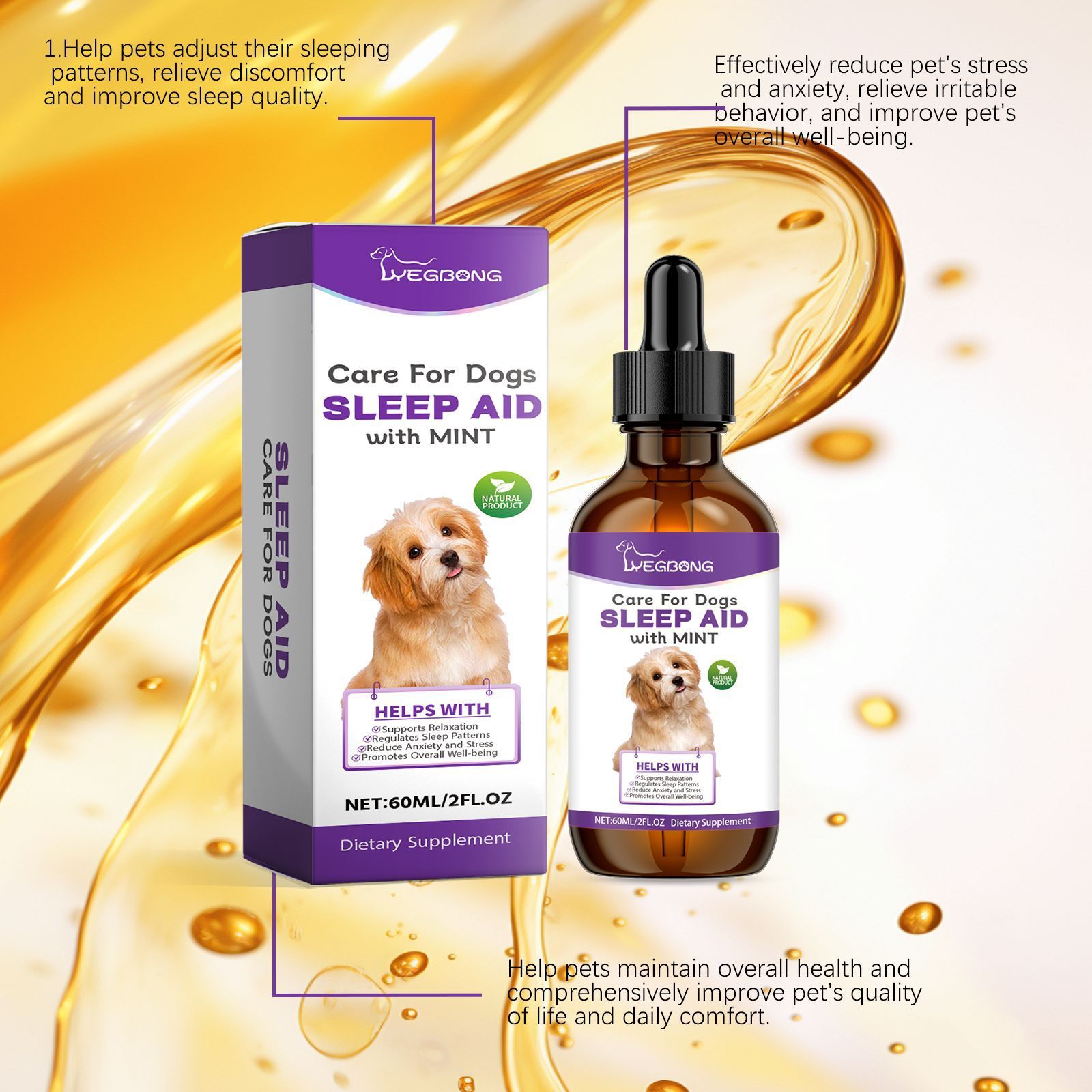 Nighttime Relaxation & Sleep Support for Dogs - Pawsitive Cuddles