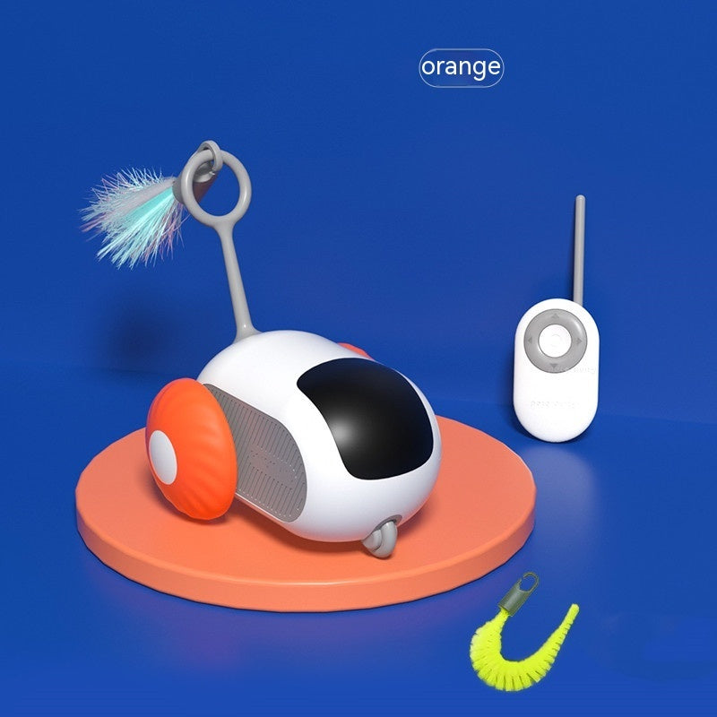 Remote-Controlled Interactive Cat Car Toy