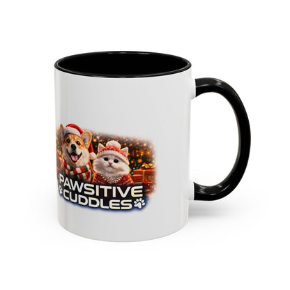 Holiday Pawsitive Cuddles Coffee Mug
