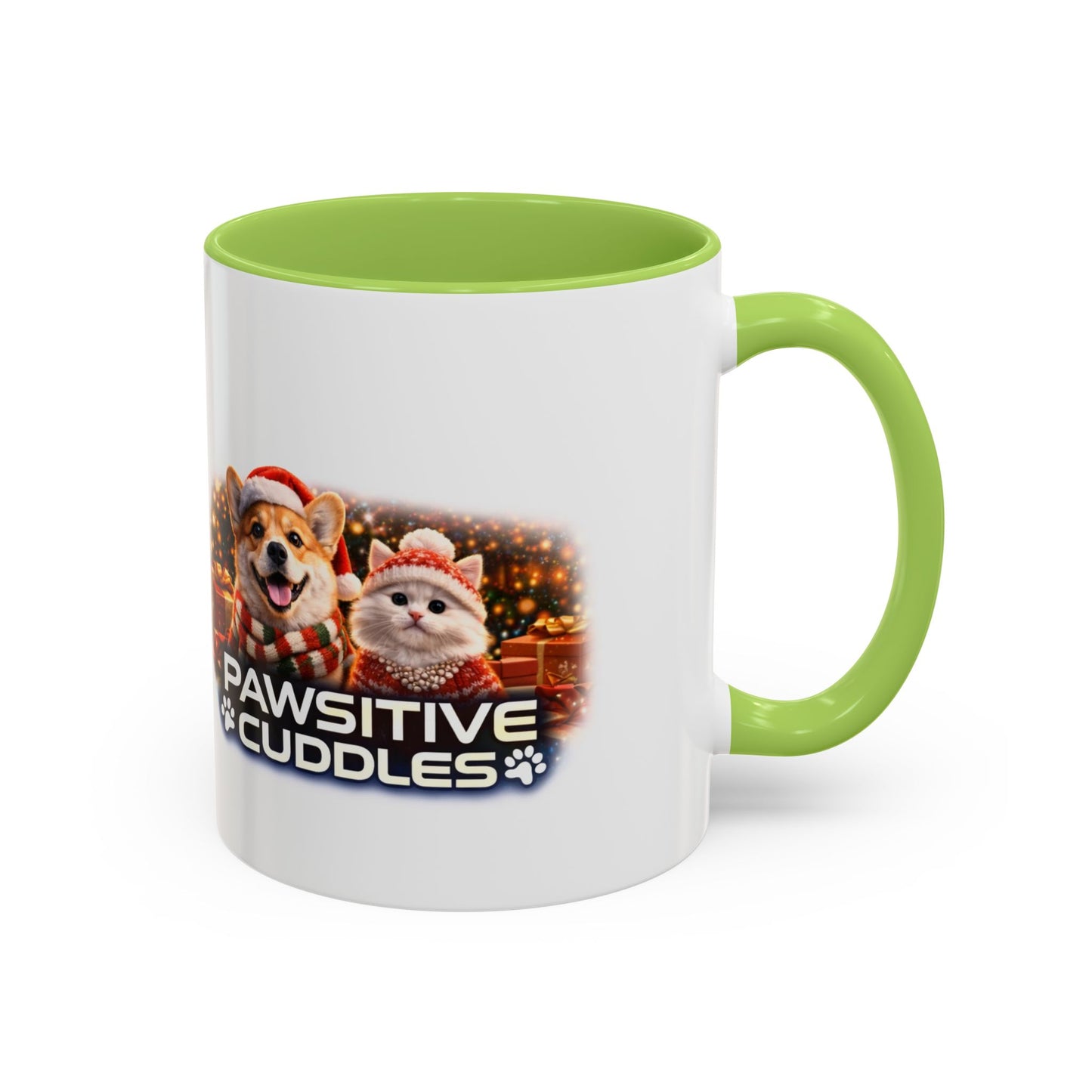 Holiday Pawsitive Cuddles Coffee Mug