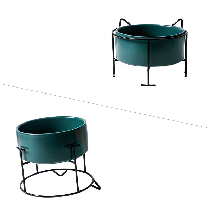 Ergonomic Elevated Pet Bowl - Pawsitive Cuddles