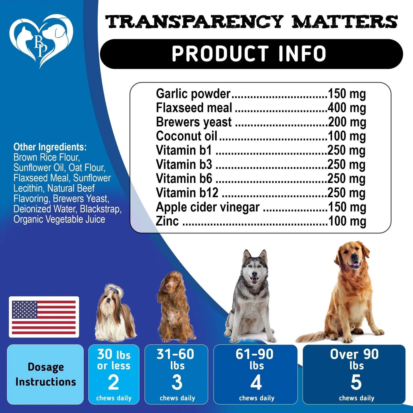 Flea & Tick Prevention Chewable Pills for Dogs & Cats