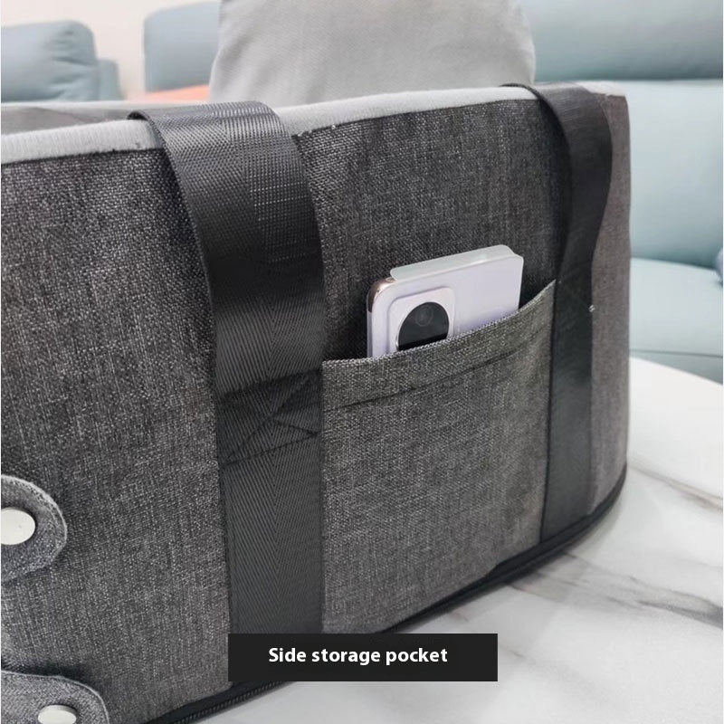 Travel-Friendly Pet Bed for Cats & Small Dogs - Pawsitive Cuddles