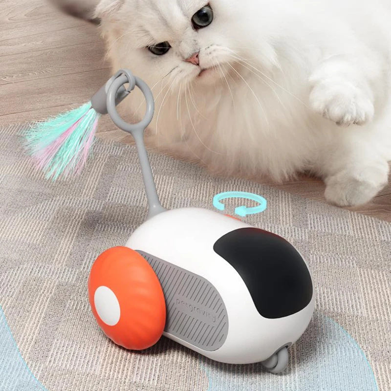 Remote-Controlled Interactive Cat Car Toy
