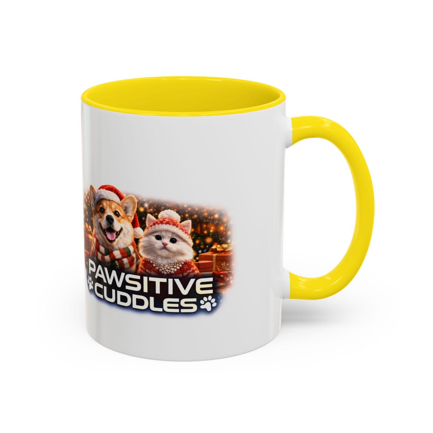 Holiday Pawsitive Cuddles Coffee Mug