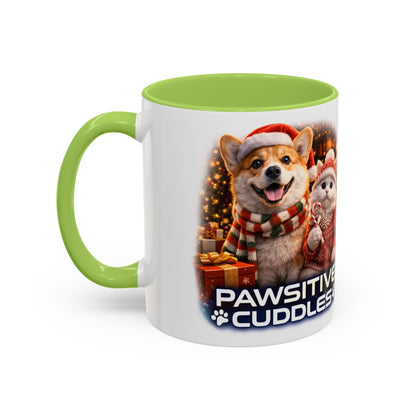 Holiday Pawsitive Cuddles Coffee Mug