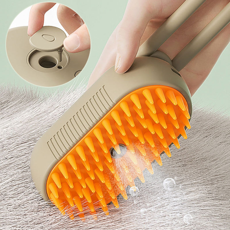 Cat Steam Brush Steamy Dog Brush 3 In 1 Electric Spray Cat Hair Brushes For Massage Pet Grooming Comb Hair Removal Combs Pet Products - Click Mart