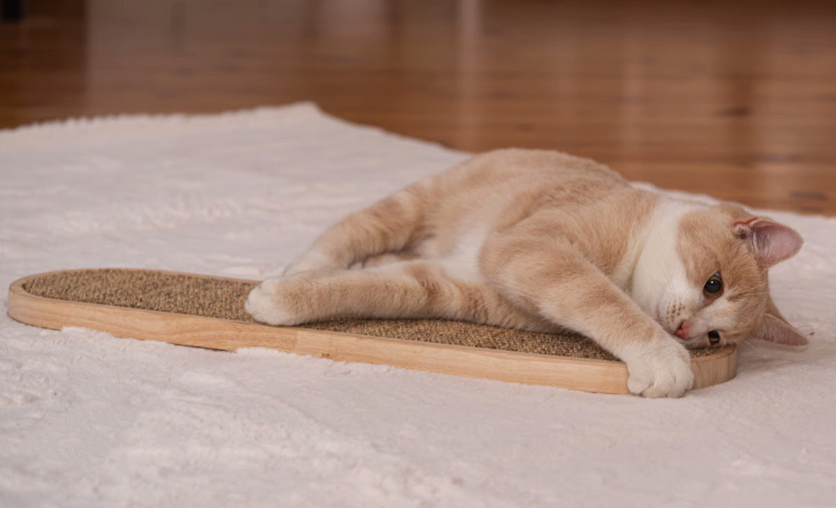 Wall-Mounted Sisal Hemp Cat Scratch Mat - Pawsitive Cuddles