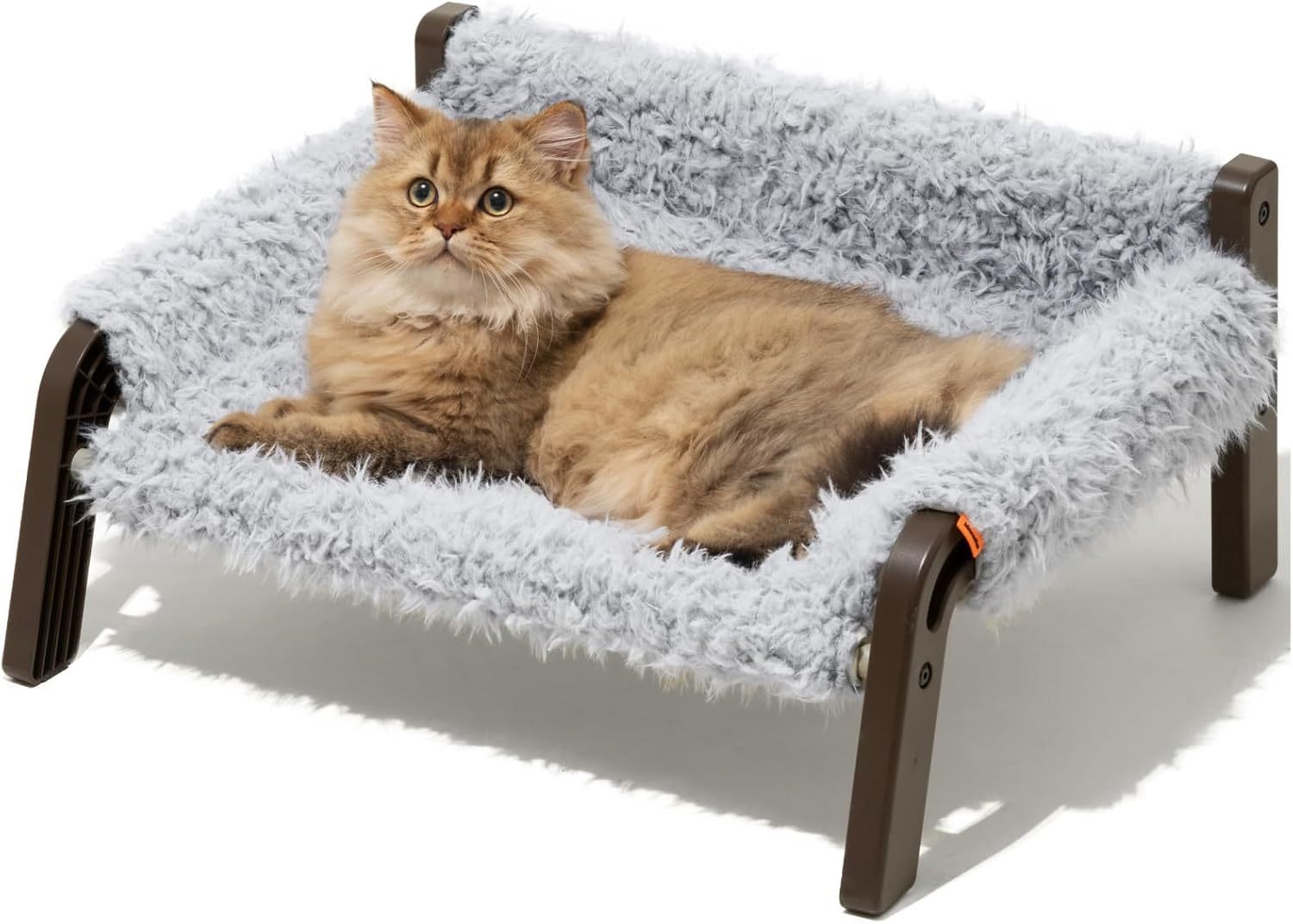 Raised Cat & Small Dog Couch with Washable Cover - Pawsitive Cuddles