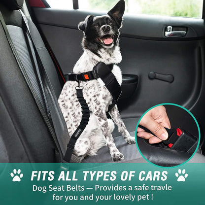 Adjustable Dog Car Seat Belt Leash