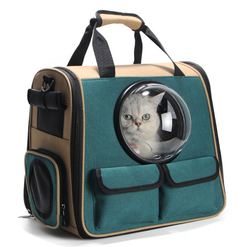 Pet Backpack Space Bag - Pawsitive Cuddles