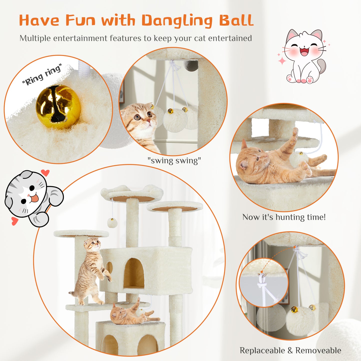 Multi-Functional Cat Treehouse