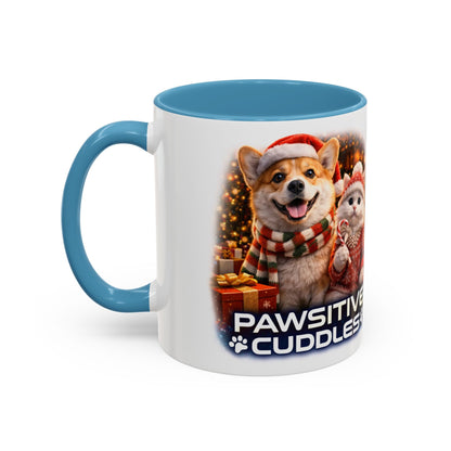 Holiday Pawsitive Cuddles Coffee Mug
