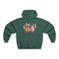 Cozy Paws Hoodie — Cute Cat & Dog Cuddles Graphic Sweatshirt