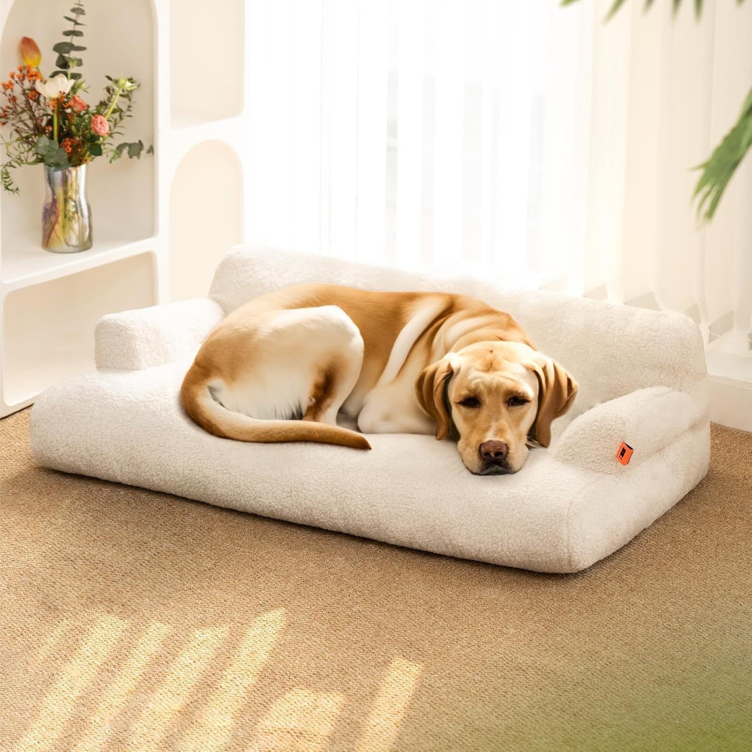 Waterproof Pet Bed with Removable Cover - Pawsitive Cuddles