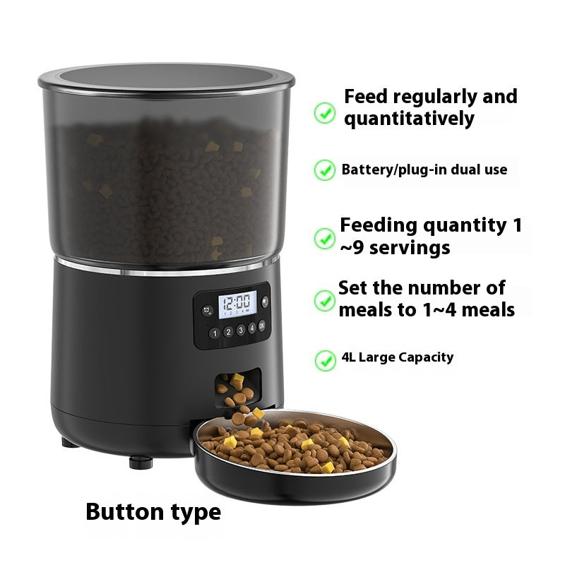 4L Smart Automatic Pet Feeder with APP Control