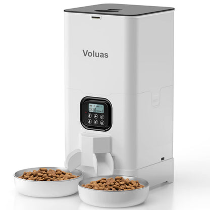 Smart Automatic Double Meal Pet Feeder - Pawsitive Cuddles